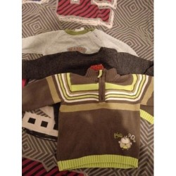 Lot de 3 pull TAILLE 1 an