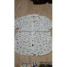 Chemisette neuve orchestra blanche et bleue  TAILLE 6 mois 