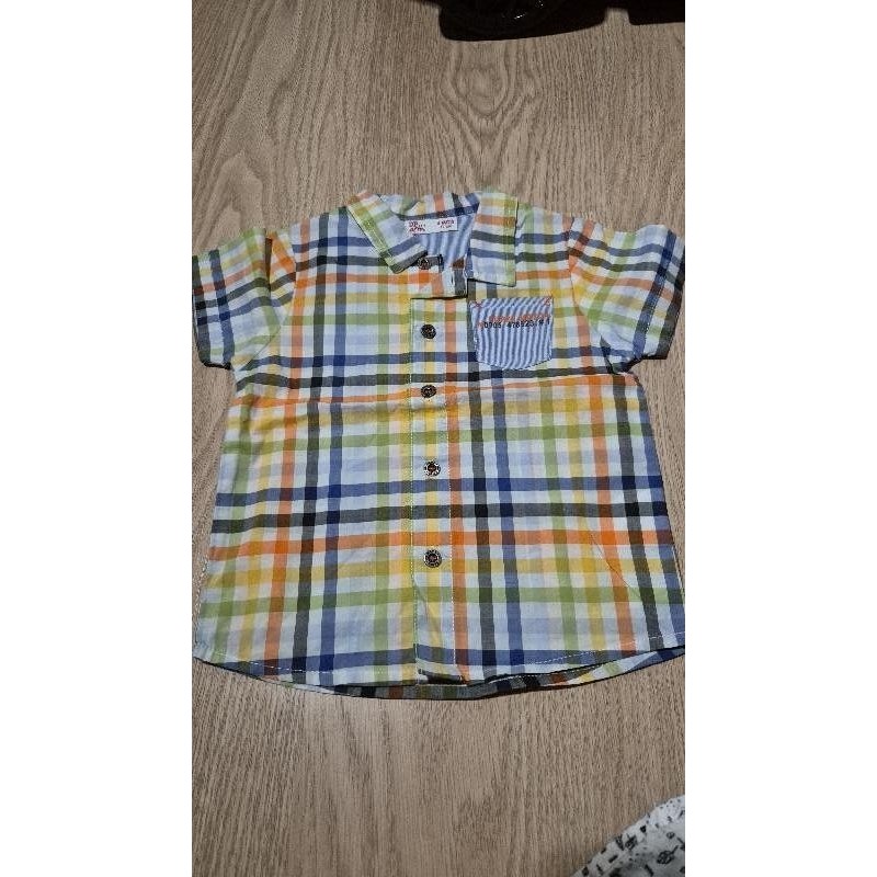 Chemisette neuve DPAM colorée  TAILLE 6 mois 