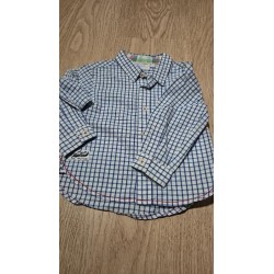 Chemise a carreaux blanche...