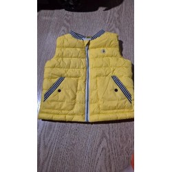 Doudoune sans manche jaune...