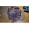 Chemise a carreaux obaibi  TAILLE 12 mois 