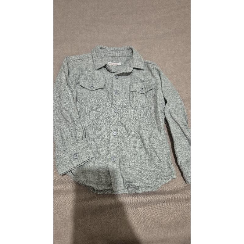 Chemise grise monoprix  TAILLE 3 ans 