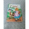 Livre fables choisies vache et petite fille 