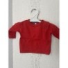 Pull rouge TAILLE 1 mois