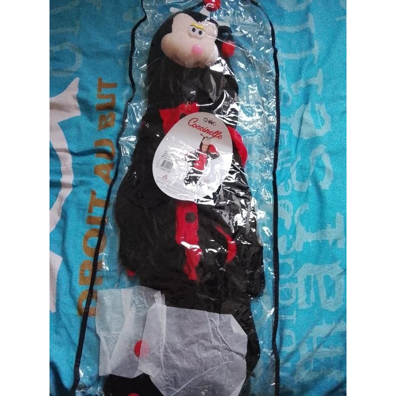 Déguisement coccinelle taille 116 cm DIMENSIONS 116cm