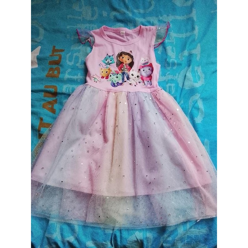 Robe froufrou gaby chat  DIMENSIONS 120