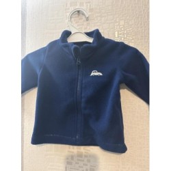 Polaire bleu TAILLE 6 mois