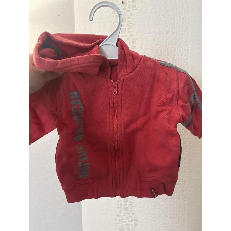 Veste rose zippe TAILLE 6 mois