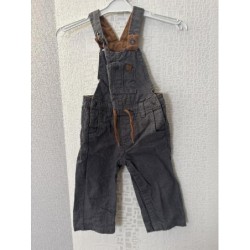 Salopette grise TAILLE 6 mois