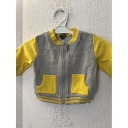 Gilet gris et jaune  TAILLE...