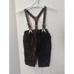 Salopette marron TAILLE 6 mois