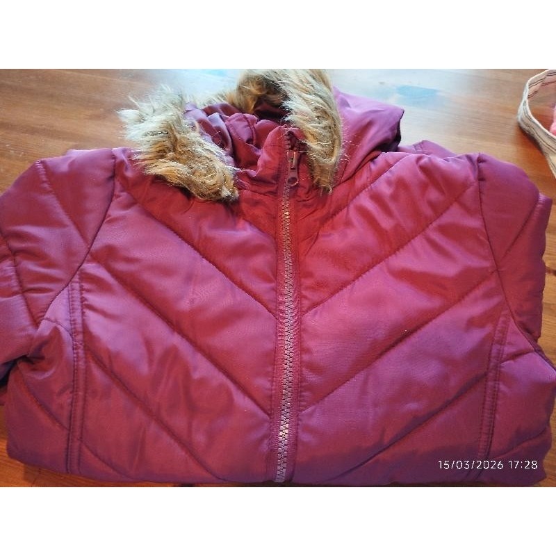 Manteau violet gemo  TAILLE 8