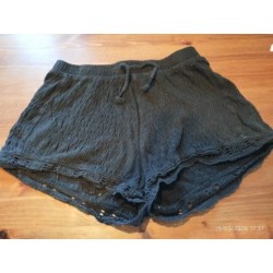 Short noir bas dentelle...