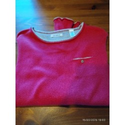 Pull fushia argenté int...