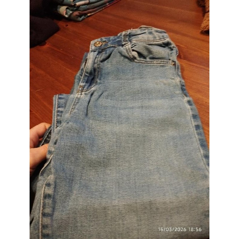 Jean's mng bleu  TAILLE 10