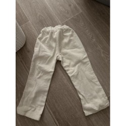 Pantalon velours côtelé crème  TAILLE 4