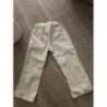 Pantalon velours côtelé crème  TAILLE 4
