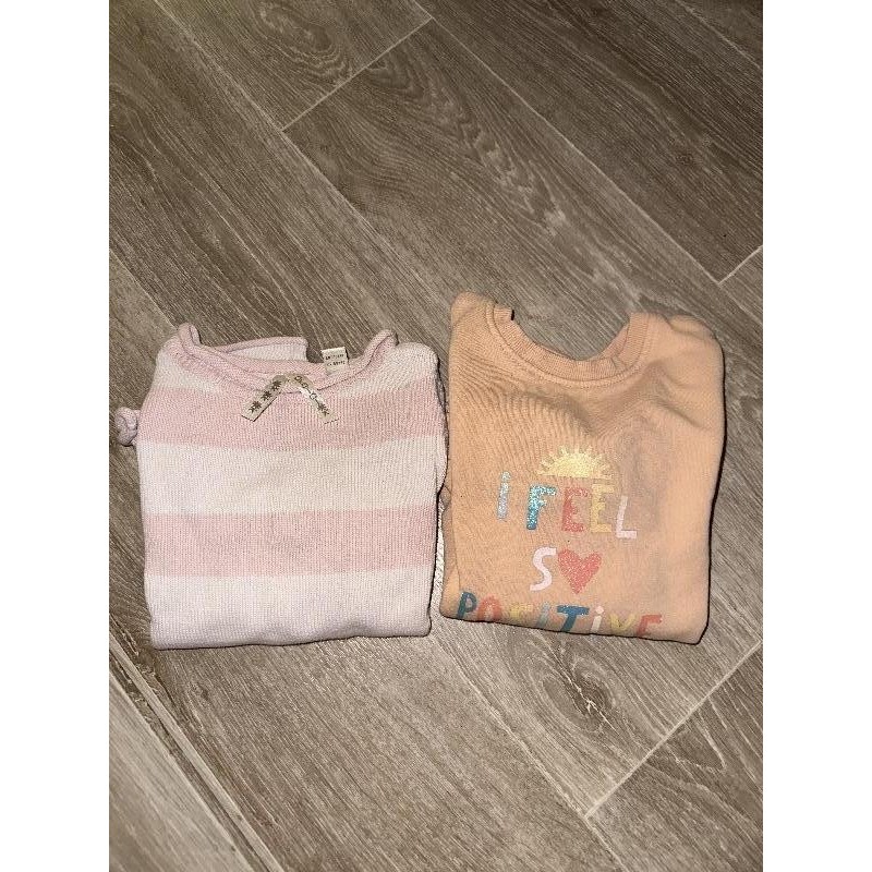 Lot 2 pull rose TAILLE 5/6