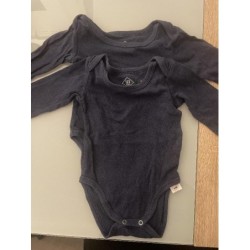 Lot de 2 bodies bleu marine...