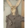 Combi grise oreilles de lapin 6 mois TAILLE 6 mois 