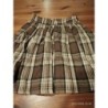 Jupe shein écossaise marron TAILLE 11