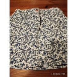 Jupe jean's fleur...
