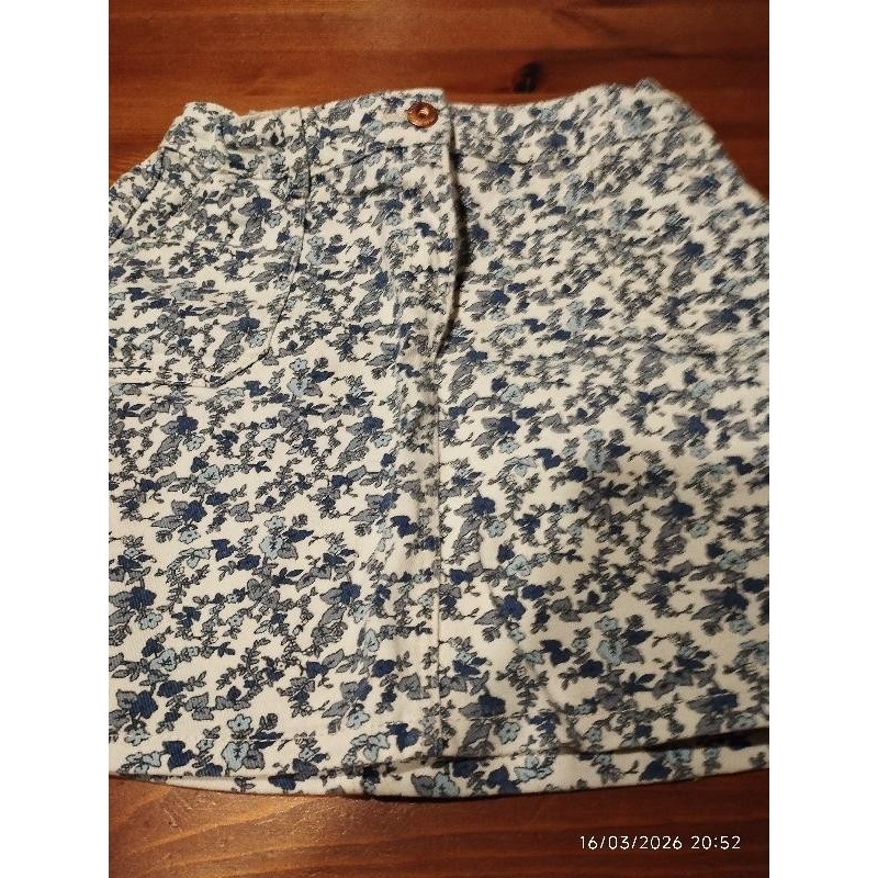 Jupe jean's fleur vertbaudet TAILLE 12