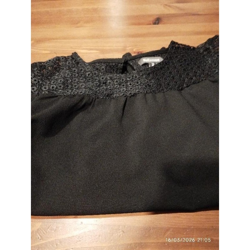 T shirt ml noexcuse noir dente TAILLE 12