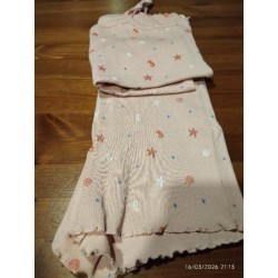 Pyjamas été rose coquillage...