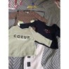Lot 3 t shirt ml TAILLE 1 mois 