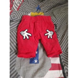 Pantalon rouge velours...