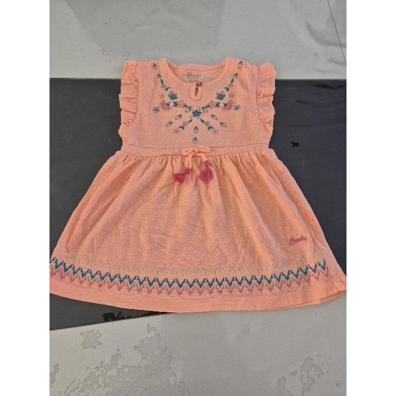 Robe orange 12 mois TAILLE 12 mois 