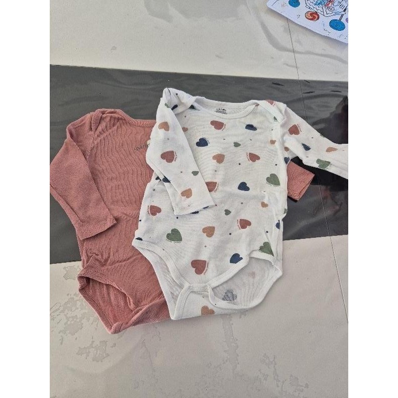 Lot de 2 bodies kiabi 18 mois TAILLE 18 mois