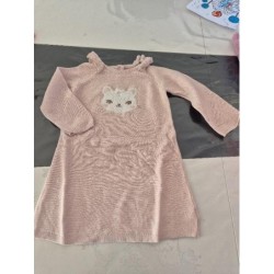 Robe pull 18 mois rose...
