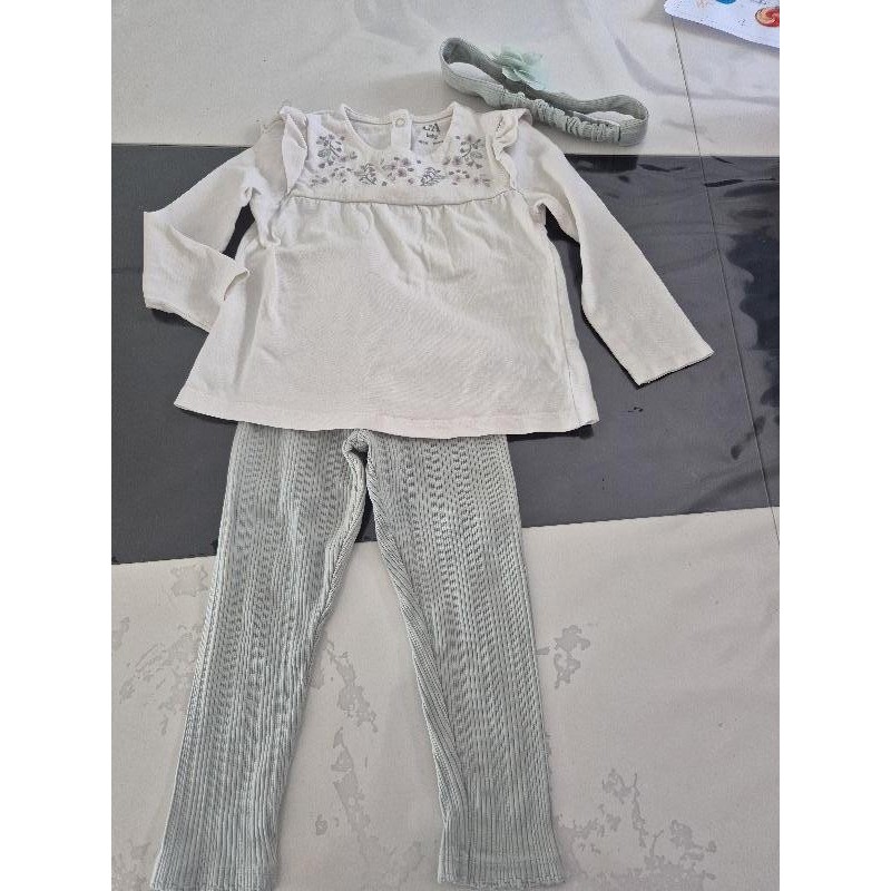 Ensemble vert 24 mois TAILLE 18- 24 mois