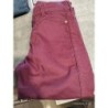 Jean's slim bordeaux camaïeu  TAILLE 34