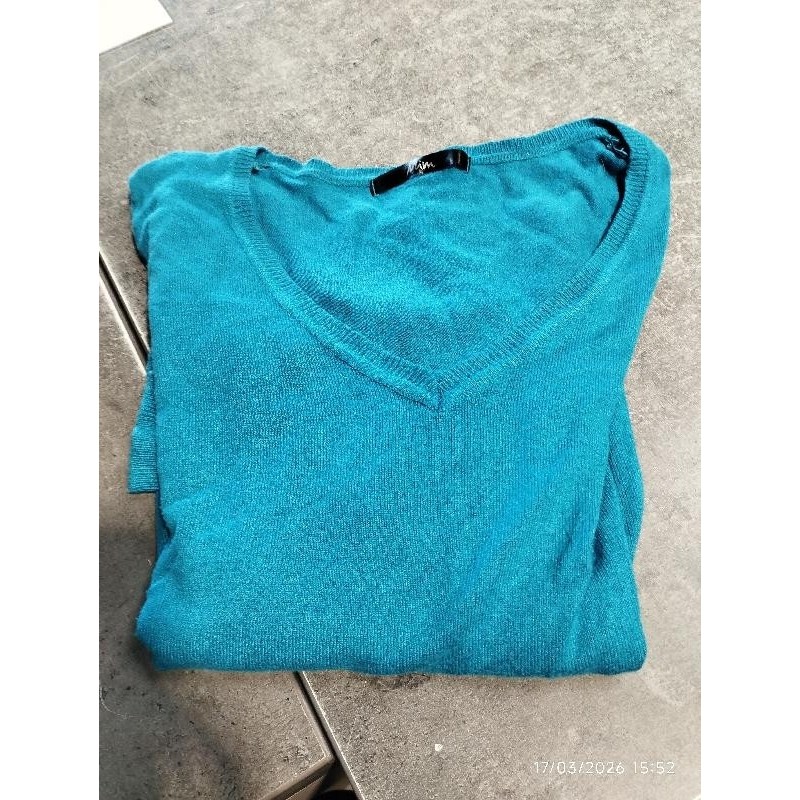 Pull bleu canard TAILLE 34