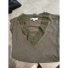 Tshirt mc vert morgan TAILLE Xs