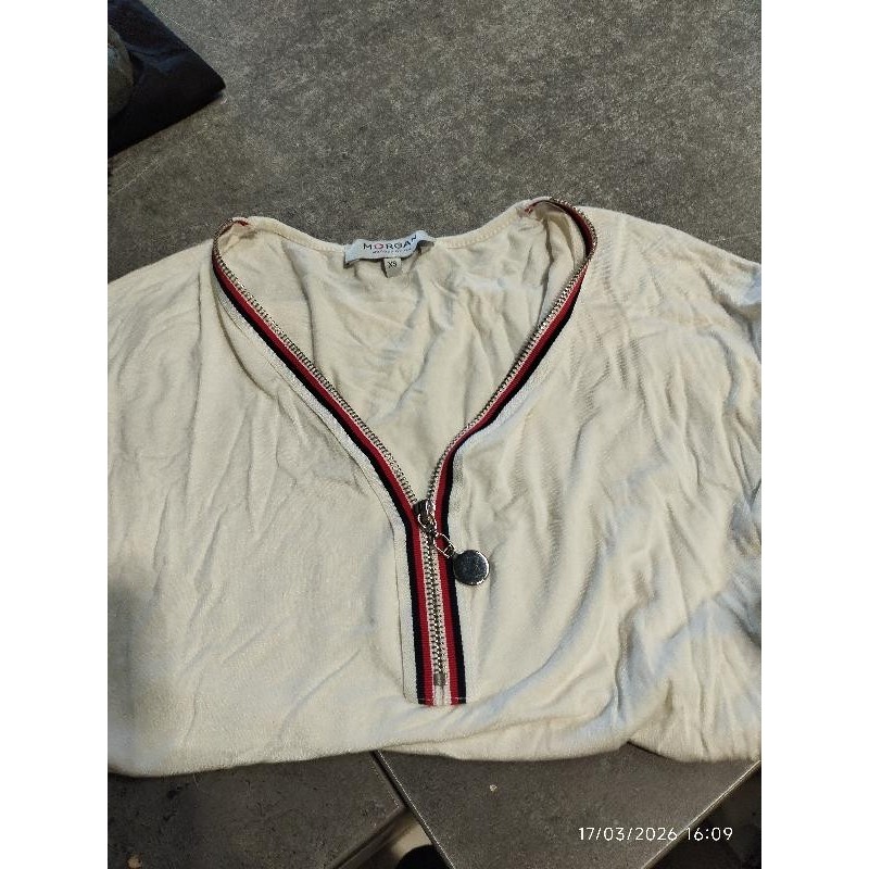 Tshirt blanc morgan mc TAILLE Xs