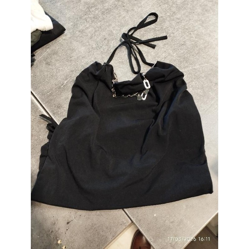 Dos nu noir collier TAILLE 34