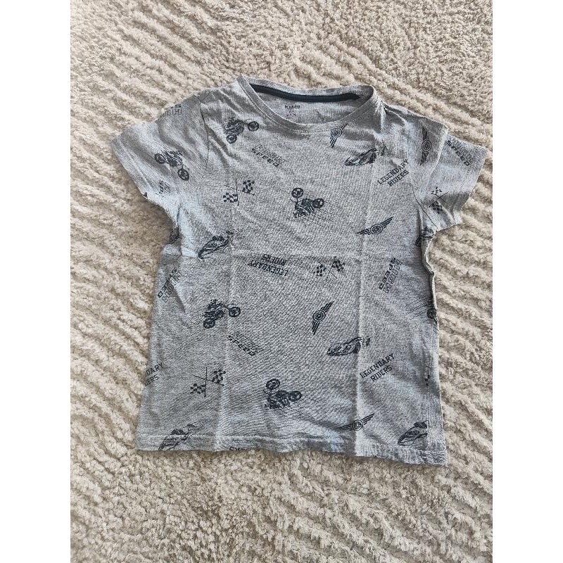 Tee shirt mc Kiabi gris moto TAILLE 8