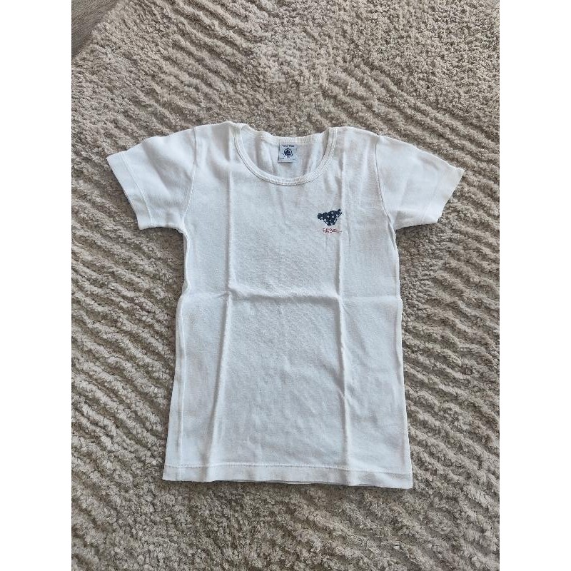 T shirt mc petit bateau blanc  TAILLE 8