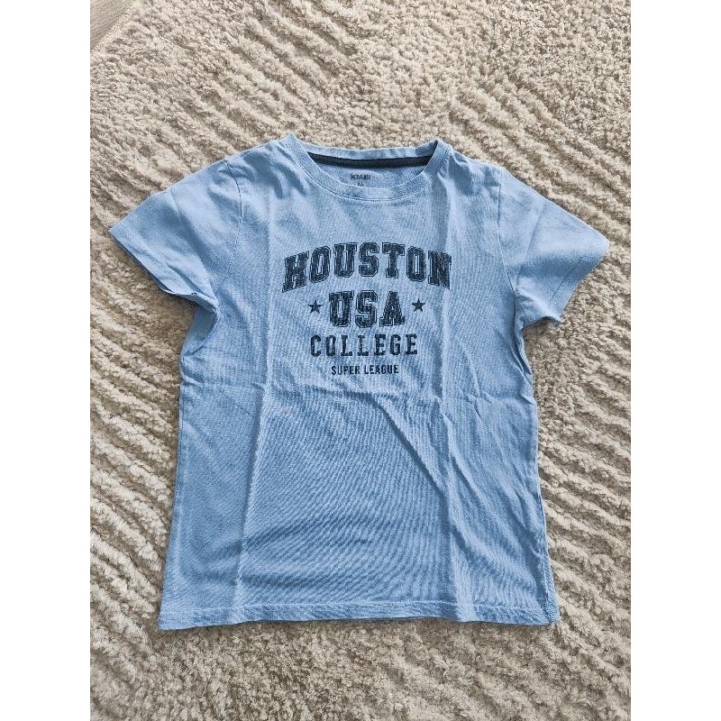 T shirt mc Kiabi bleu houston TAILLE 8