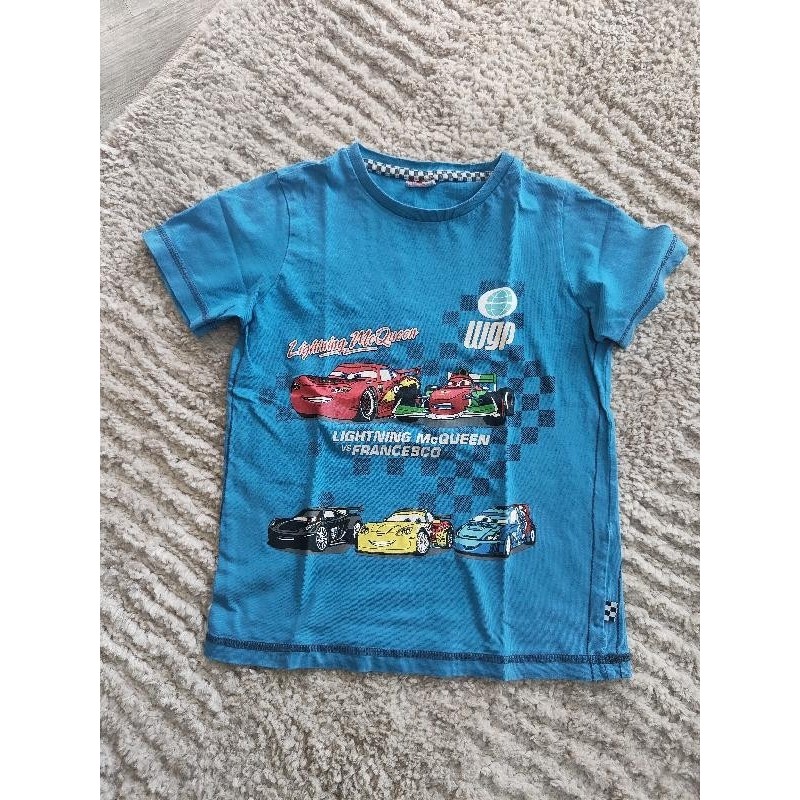 T shirt mc cars bleu TAILLE 8