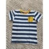 T shirt mc tissaia rayé bleu  TAILLE 8