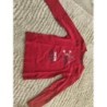 T shirt ml okaidi rouge snow TAILLE 8