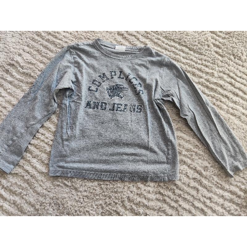 T shirt ml complices gris TAILLE 8