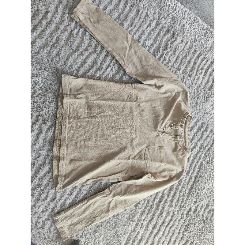 T shirt ml Kiabi beige TAILLE 8