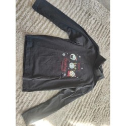 Col roulé noël noir  TAILLE 8